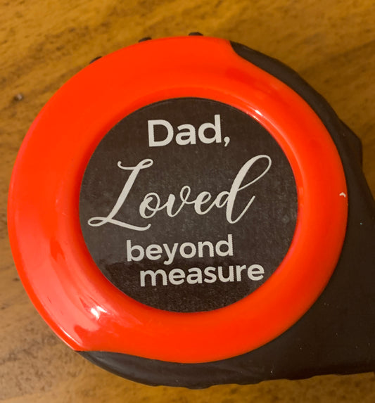 Tape Measure, Personalized