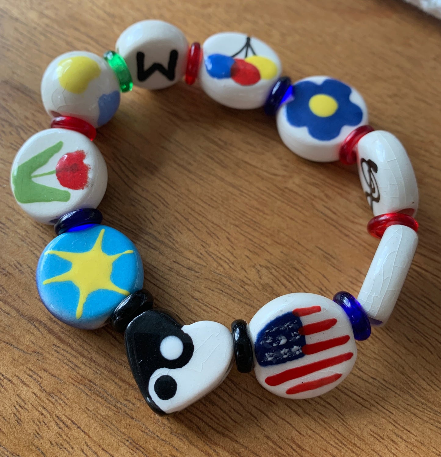 Ceramic Bead Bracelets