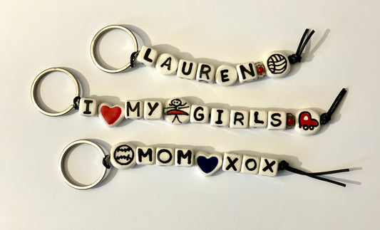 Ceramic Keychains